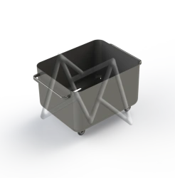 Cheese and Curd Press Trolley Made of Food-Grade Stainless Steel P8-ORTP