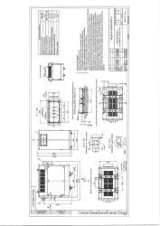 Dry Power Transformer with Cast Insulation 1000 kVA, up to 10 kV, Type TSZ