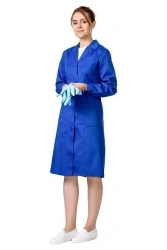 Women's Button-Up Robe with Side Pockets and Back Tie" 3.322