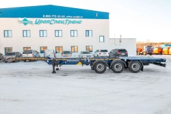 Container Transport Semi-Trailer UST 946512-000A3 (Platform with Container Locks)