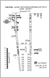Preoperative Template for Intramedullary Osteosynthesis 520.017
