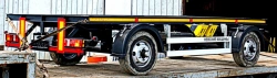 Heavy-Duty Car Trailer 8338A1 with Air or Leaf Spring Suspension