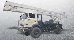 Hydraulic Lift Model VS-22.06 on KAMAZ-43502 Chassis, KAMAZ-43253