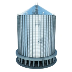 Metal Grain Silo with Flat Bottom for Food Industry SP1128-12.7/9