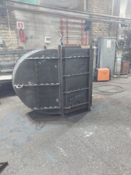 Hot Flue Gas Recirculation Ducts - Tract "K1" with Supports and Hangers