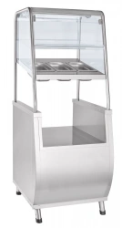 Cutlery and Tray Serving Counter with Bread Bin PSPH-70T