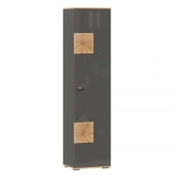 Single Door Cabinet Fiji LD.659160.000 (Golden Oak/Anthracite)