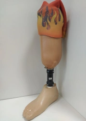 Bathing Prosthesis for Lower Leg Support