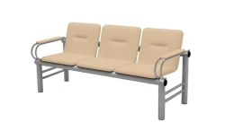 Multi-Seat Section on Metal Frame SM105/1