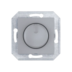 CADUCEUS ALING PRESTIGE Dimmer Switch 40-400VA, 230V, 50Hz, Silver, Art. 60173