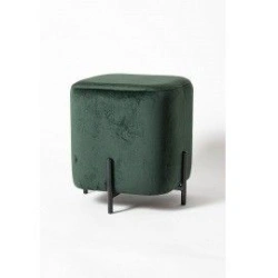 Customizable Puff with Metal Frame - Bernard Model