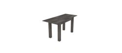 Expandable City Table in Dark Sonome H Design