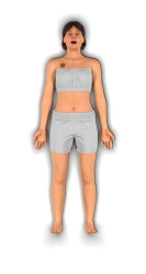 Advanced Life Support Patient Simulator for Medical Training EMS RP.V.ALS