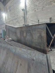 Cold Flue Gas Recirculation Ducts - Tract "K" with Supports and Hangers