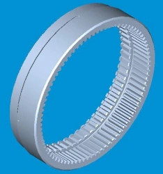 Gear 2501-12-61 for Bulldozers and Cranes