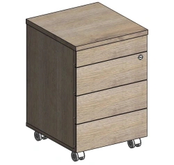 Mobile Cabinet with 4 Drawers, Model KS.Tm-7.14.1