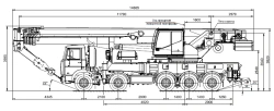 Self-Propelled Crane KС-74721-2 with 70 Ton Capacity