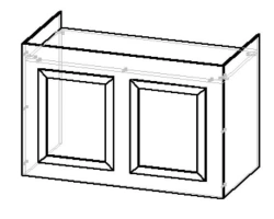 Rectangular Secretary Desk for Court Sessions STS12