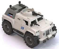 Peacekeeper Military Jeep Toy