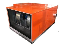 Horizontal Configuration Air Heater Heat Exchanger NORDMATIC HT-K 600 kW