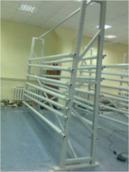 Multi-Level Display Stand for Rolled Exhibits "ASKomplekt