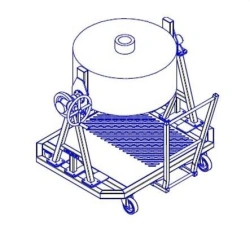 Turbine Transportation Trolley TGD TG-Spec1 TP-M