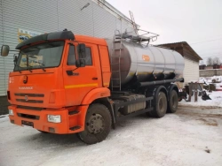 Milk Transport Tank Truck OTA 71881 on KAMAZ-65115-A5 Chassis