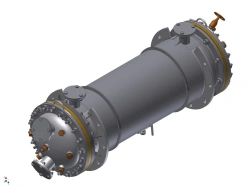 Oil Cooler for Hydraulic Systems and Water Cooling, Model OKP29-420