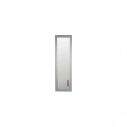 Frosted Glass Door K-980 Left Side 4mm in Aluminum Frame