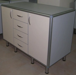 Laboratory Folding Table with Aluminum Frame