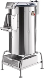 Kitchen Potato Peeler Machine MKK-500-01 with Stand and Pulp Collector (Export) Cubitron-3M