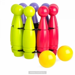 Family Fun Bowling Set with Holder