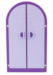 Elegant Dollhouse Wardrobe "Confetti" - Storage Solution