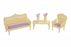 Elegant Doll Furniture "Little Princess" (Lemon Yellow)