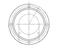 Right Stop Pin Housing for Wind Turbine Generator 20-030415