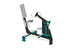 Outdoor Horizontal Exercise Bike with Inertia-Free Load Mechanism