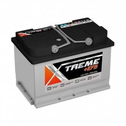 Lead Acid Starter Battery for Internal Combustion Engines 12V 6ST-78VLA Xtreme +EFB