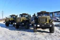 Special Container Truck on Ural 4320-18 Chassis, GIRD Model 5849H2