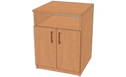 Equipment Stand with Two Doors - Model TO-1