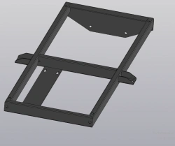 Generator Service Floor Frame M03-C8-20-031092