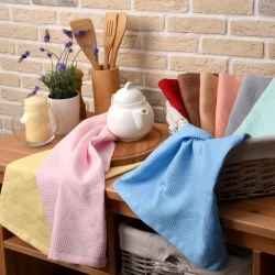 100% Cotton Waffle Towel - Versatile and Absorbent