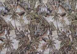 Bali 1 Jacquard Upholstery Fabric, Art. 300556