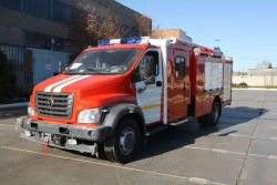 Fire Tanker AC-(0.5-3.5)-40/4 (NEXT) on GAZ C4 Chassis