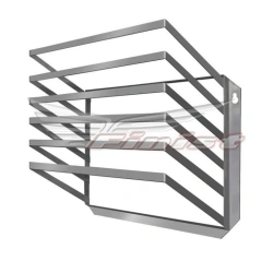 Stainless Steel Drying Rack for Lids with Dividers