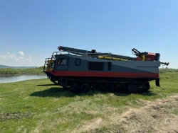 All-Terrain Crawler Vehicle TGV-6-B with Drilling Rig