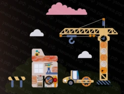 Decorative Development Panel "Construction" PMG-00C