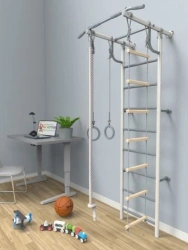 Children's Wall-Mounted Pull-Up Bar for Kids - ROKIDS