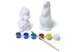 Creative Painting Set "Coloring No.3" (Dragon and Parrot) KNOBA 1/12