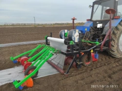 Drip Tape and Film Layering and Collecting Machine USKLP-1.5