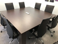 Meeting Table 100x100x75, "Born Optima" B 123